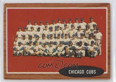 1962 Topps - [Base] #552 - High # - Chicago Cubs Team