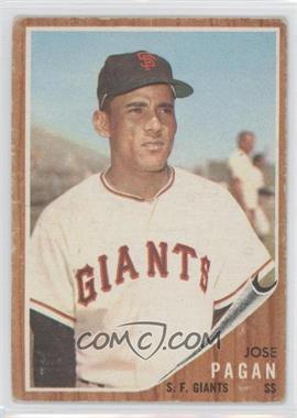 1962 Topps - [Base] #565 - High # - Jose Pagan [Good to VG‑EX]