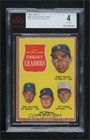 League Leaders - Sandy Koufax, Stan Williams, Don Drysdale, Jim O'Toole [BVG&nb…