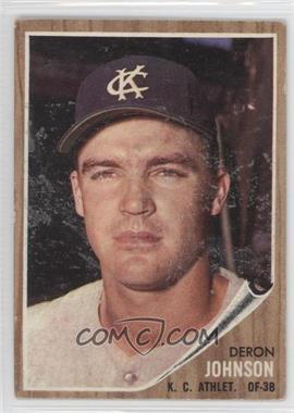 1962 Topps - [Base] #82 - Deron Johnson [Noted]