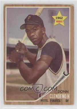 1962 Topps - [Base] #86 - Donn Clendenon [Good to VG‑EX]