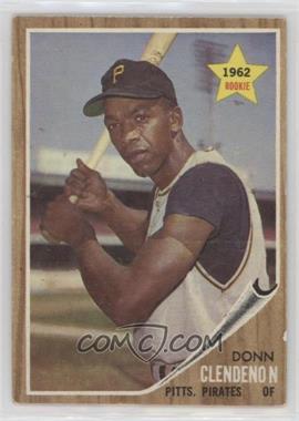 1962 Topps - [Base] #86 - Donn Clendenon [Good to VG‑EX]