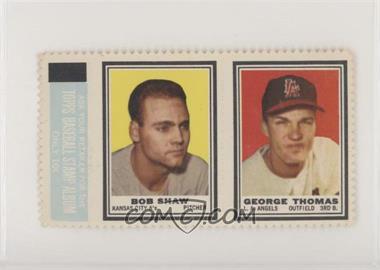 1962 Topps - Stamps Panels #_BSGT - Bob Shaw, George Thomas