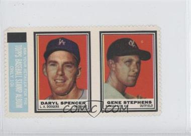 1962 Topps - Stamps Panels #_DSGS - Daryl Spencer, Gene Stephens