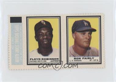 1962 Topps - Stamps Panels #_FRRF - Floyd Robinson, Ron Fairly