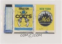 Houston Colts Team, New York Mets [COMC RCR Poor]