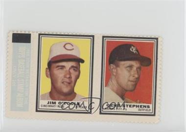 1962 Topps - Stamps Panels #_JOGS - Jim O'Toole, Gene Stephens