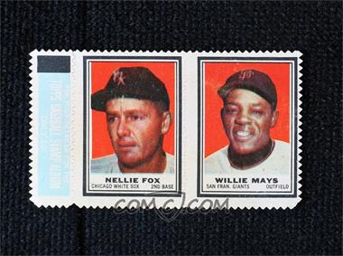 1962 Topps - Stamps Panels #_NFWM - Nellie Fox, Willie Mays