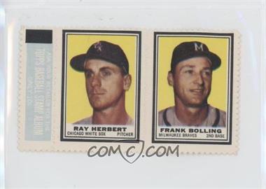 1962 Topps - Stamps Panels #_RHEK - Ray Herbert, Eddie Kasko
