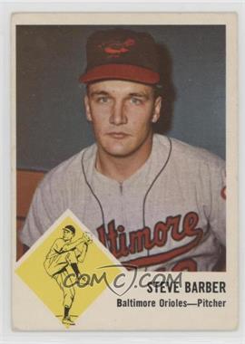 1963 Fleer - [Base] #1 - Steve Barber