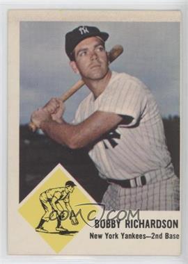 1963 Fleer - [Base] #25 - Bobby Richardson