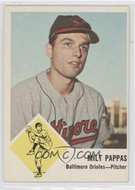 1963 Fleer - [Base] #3 - Milt Pappas