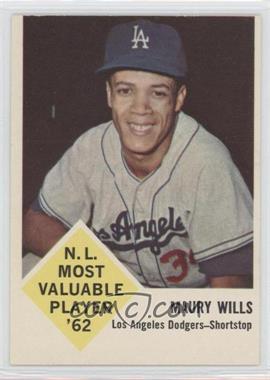 1963 Fleer - [Base] #43 - Maury Wills