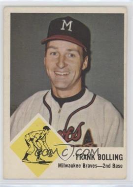 1963 Fleer - [Base] #44 - Frank Bolling