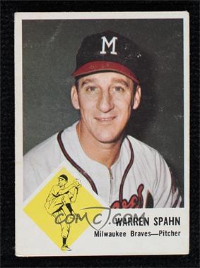 1963 Fleer - [Base] #45 - Warren Spahn [Good to VG‑EX]