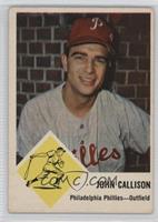 Johnny Callison [Good to VG‑EX]