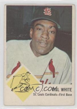 1963 Fleer - [Base] #63 - Bill White [Good to VG‑EX]