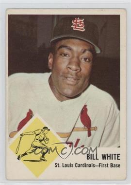 1963 Fleer - [Base] #63 - Bill White [Good to VG‑EX]