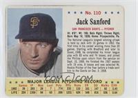 Jack Sanford [Good to VG‑EX]