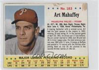 Art Mahaffey [Noted]