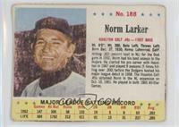 Norm Larker [Poor to Fair]