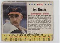 Ron Hansen [Poor to Fair]