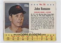 Johnny Romano [Poor to Fair]