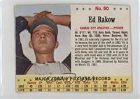 Ed Rakow [Good to VG‑EX]