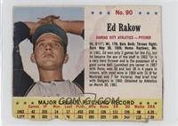 Ed Rakow [Poor to Fair]