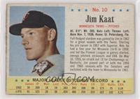 Jim Kaat (Solid Blue Background) [Poor to Fair]