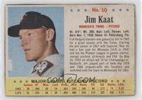 Jim Kaat (Solid Blue Background) [Good to VG‑EX]