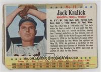Jack Kralick [COMC RCR Poor]