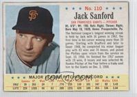 Jack Sanford [Authentic]