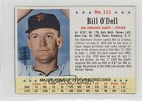 Billy O'Dell [Noted]