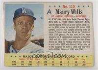 Maury Wills [Noted]