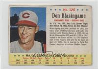 Don Blasingame [Poor to Fair]