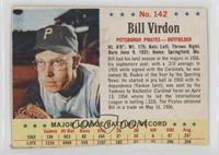 Bill Virdon [Poor to Fair]