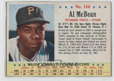 1963 Post - [Base] #146 - Al McBean