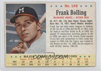Frank Bolling [Authentic]