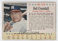 Del Crandall [Good to VG‑EX]