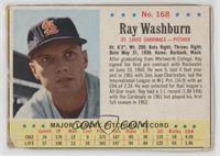 Ray Washburn [Good to VG‑EX]