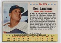 Don Landrum (No Space Between Player Name and Team)