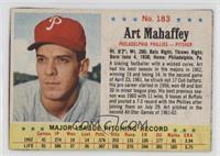 Art Mahaffey [Noted]