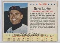 Norm Larker [Good to VG‑EX]
