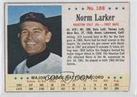 Norm Larker [Good to VG‑EX]