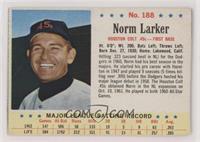 Norm Larker [Poor to Fair]