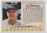 Carl Warwick