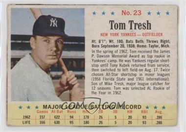 1963 Post - [Base] #23 - Tom Tresh