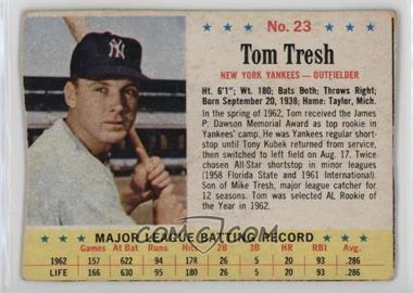 1963 Post - [Base] #23 - Tom Tresh