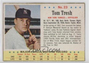 1963 Post - [Base] #23 - Tom Tresh